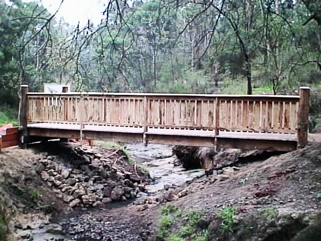 Completed Bridge at Hubbard